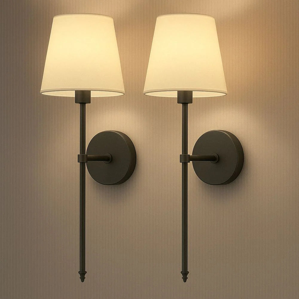 Wireless Fabric Shade Lamp