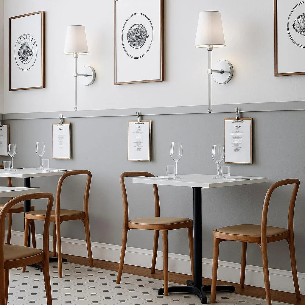 Wireless Fabric Shade Lamp