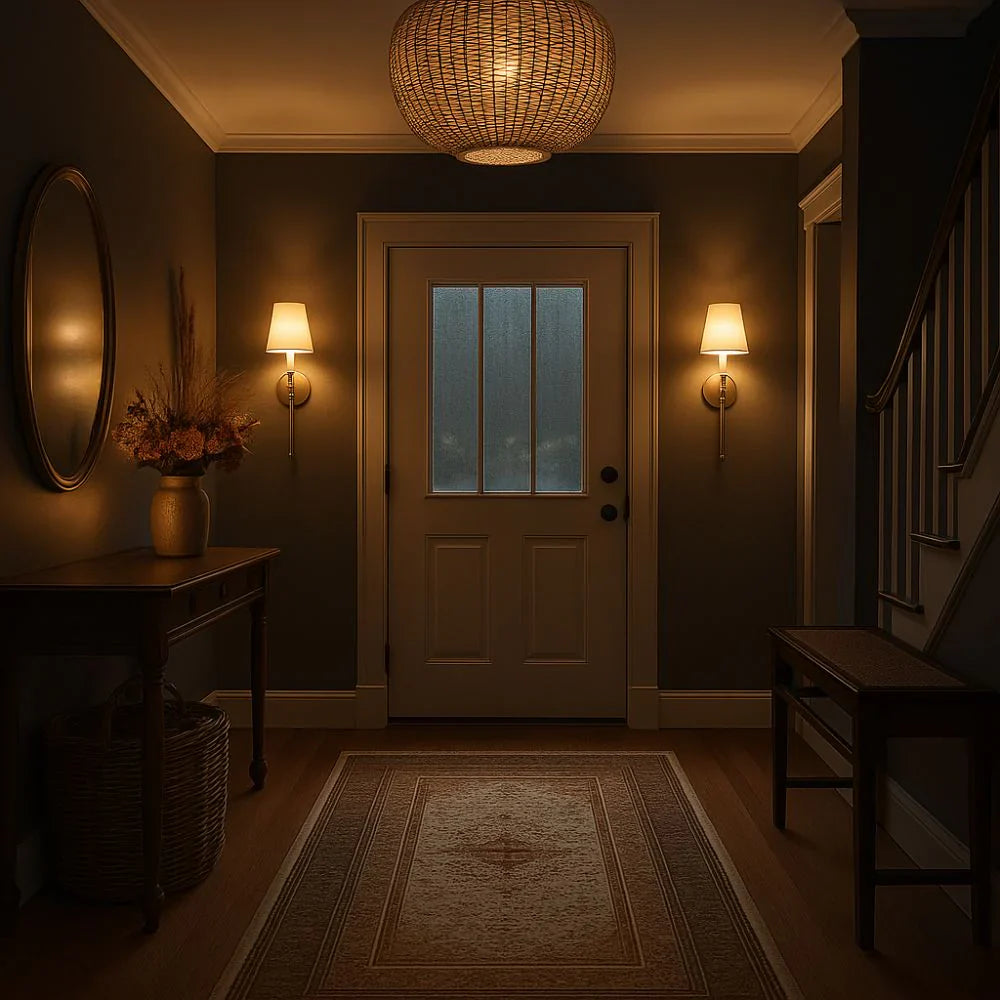 Wireless Fabric Shade Lamp