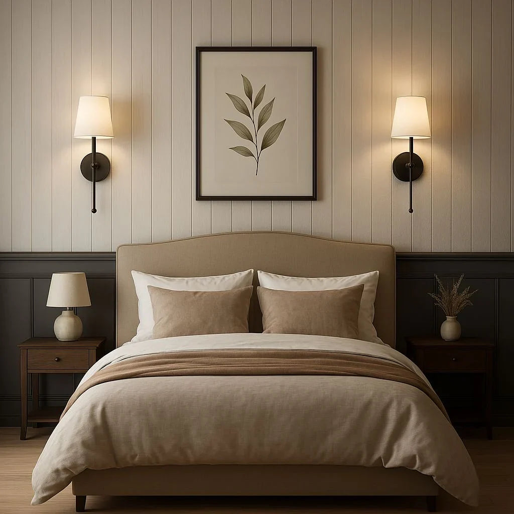 Wireless Fabric Shade Lamp